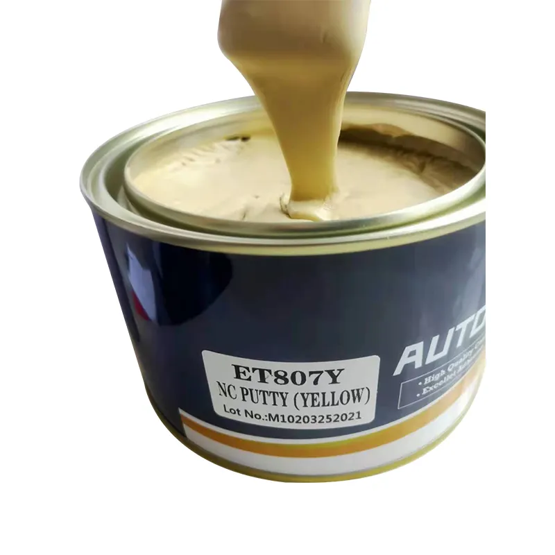 Stucco giallo stucco leggero per carrozzeria Auto vernice rifinish vernice Auto stucco per carrozzeria stucco in poliestere