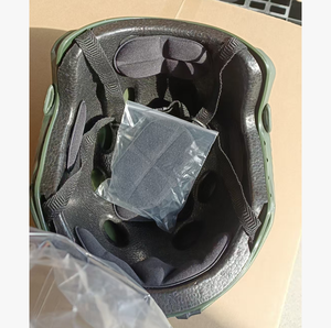 Casque de protection sportif DFV02 500G pour le cosplay, le ski, noir et vert, en plastique ABS, version 500G, en stock - Product Image 6