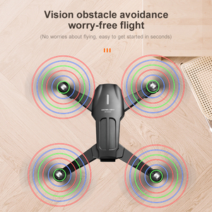 Bán Buôn <span class=keywords><strong>Sky</strong></span> Fly K106 <span class=keywords><strong>LED</strong></span> Light Drone 4K Camera Trực Quan Tránh Chướng Ngại Vật Định Vị Dòng Quang Có Thể Gập Lại RC Quadcopter Quà Tặng - Product Image 4