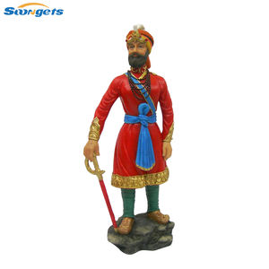 樹脂宗教アイテムヒンドゥー教の神サイババ像 - Product Image 3