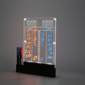 Wholesale Acrylic Dry Erase <strong>Scoreboard</strong> 9021 <strong>Dart</strong> <strong>Board</strong> Manual <strong>Scoreboard</strong> With Two Markers and Wipe - Product Image 2
