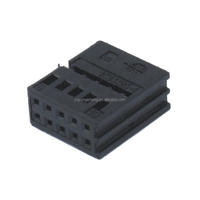 Pabrik Manufaktur Stok Tersedia 1534125-1 Konektor Listrik Otomatis Housing Plug Socket 10 Pin Pengganti Kabel ke Kabel
