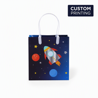 Sac à main portable en PP avec poignée, motif personnalisé Gifr boy, imprimé, non toxique, robuste, pour emballer les cadeaux