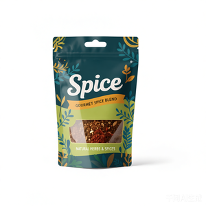 Wholesale <strong>Custom</strong> High Quality Condiment <strong>Packaging</strong> Bag Heat Seal Plastic Aluminum Foil Dry Powder <strong>Spice</strong> Bag - Product Image 1