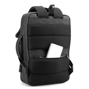 Custom Business Style Men's Laptop Backpack Travel Back <b>Pack</b> Large Capacity Sports <b>Bag</b> Outdoor Trekking Rucksack Backpack - Product Image 5