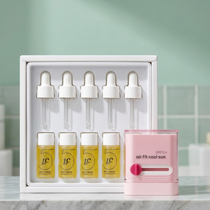 Sérum éclaircissant à la vitamine C First C Season 5 5EA + Stick solaire rafraîchissant Air Fit 1 Ensemble spécial visage pour tous types de peau - Product Image 3