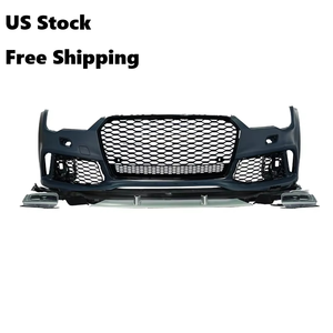 Livraison gratuite - Kit carrosserie pare-chocs avant style RS7 avec calandre pour Audi A7 S7 C7.5 2016 2017 2018 - Amélioration Facelift A7 C7.5 S7 - Product Image 1