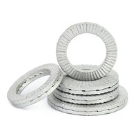 304 316 acier inoxydable M4 M6 M16 Dacromet Double pli autobloquant cale rondelle de blocage