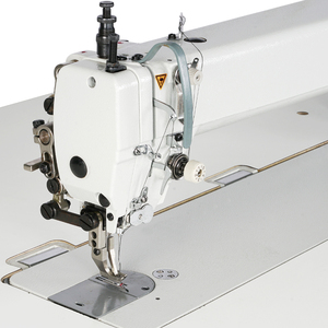 0303D Automatic Single Needle Flat Bed Long Arm Upholstery Industrial <b>Walking</b> Foot Leather Sewing <b>Machine</b> for Sale - Product Image 3