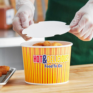 Commercio all'ingrosso della <span class=keywords><strong>fabbrica</strong></span> del Vietnam che porta via gli imballaggi alimentari alle scatole di hamburger Custom patatine fritte contenitore di Catering scatole di pollo fritto - Product Image 4