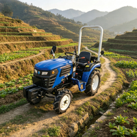 Tracteur agricole miniature 25HP 35HP 40HP 4x4 avec certification CE et COC pour les équipements agricoles