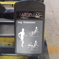 Machine d'extension des jambes à usage commercial, machine de musculation, équipement de salle de sport, équipement de fitness commercial, vente chaude