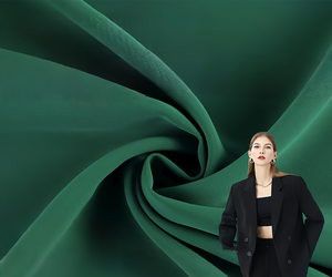 <span class=keywords><strong>Morgan</strong></span> Soie Fabric-250gCEY Sergé Micro-Élastique Jupe Robe Pantalon Trench-Coat pour Mode & Mariage - Product Image 1