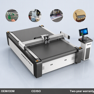 Cortadora Automática CNC de Cartón Corrugado con Cuchilla Oscilante, Máquina de Corte de Papel para Adhesivos Publicitarios y Cartón KT - Product Image 1