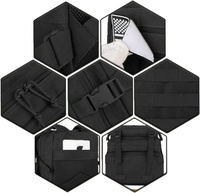 Sac de sport tactique Oxford personnalisé QET1165, sac à dos Molle, sac de randonnée, sac de trekking, grande capacité 45L, sac à dos tactique