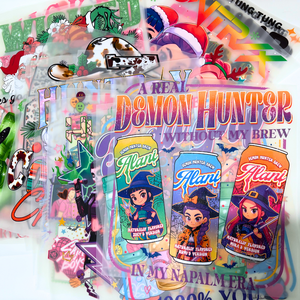 طباعة حرارية DTF بتصميم أنيمي صائدو الشياطين على طراز الساحرات للملابس والقمصان والسترات والملابس الرياضية - Product Image 2