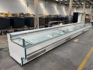 Siêu thị góc tươi thịt Showcase Máy làm lạnh/Thương mại Deli hiển thị tủ lạnh butcher cá tươi dịch vụ truy cập - Product Image 3