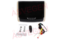 Monitor de techo de coche eléctrico, pantalla táctil de 14/15, 6 pulgadas, Lcd, abatible hacia abajo, sistema Android, pantalla de TV