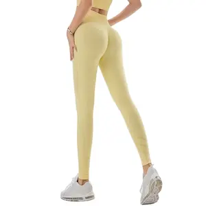 Women Gym Yoga Pants Sports Clothes Stretchy High Waist Athletic Exercise Fitness Leggings