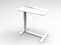 BUREAU DE TABLE DE LIT AJUSTABLE À HAUTEUR MOBILE Offres Spéciales COMMODITÉ AVEC 4 ROUES CACHÉES POUR LA MAISON/LA CHAMBRE/LE BUREAU