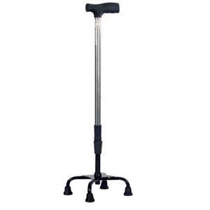 Canne à quatre pieds réglable en acier pour la rééducation des personnes âgées - Product Image 2