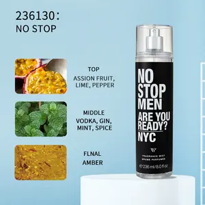 Brume corporelle 236ml Floral Fruité Original <span class=keywords><strong>Parfum</strong></span> pour le corps Vaporisateur <span class=keywords><strong>Parfum</strong></span> durable <span class=keywords><strong>Parfum</strong></span> en gros pour hommes - Product Image 4