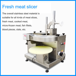 เครื่องหั่นเนื้อไก่เนื้อสดแบบกรอบขนาดเล็ก QDMECH เครื่องตัดเนื้อสำหรับทำไส้กรอก เนื้อหมู เนื้อวัว เนื้อเบคอน - Product Image 3