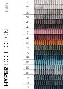 قماش منزلي هيكلي من FABB HYPER لتغطية الوسائد والأرائك، مقاوم للتآكل وصديق للبيئة، 92% بوليستر/8% بولي أميد - Product Image 4