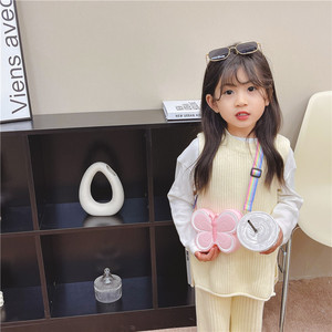 Mini Girls' Cartoon Silicone Purse With Cute <strong>Bow</strong> Promotional Tote Shoulder Bag Accessory - Product Image 3