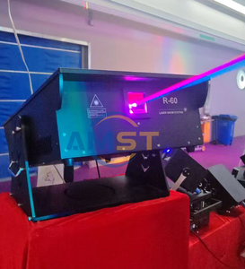 Super alta potencia a todo color efecto 3D impermeable IP65 60W RGB escáner láser luces al aire libre cielo proyector iluminación de escenario - Product Image 5