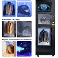 Distributeur automatique de casques 23, désinfection et stérilisation, élimination intelligente des odeurs 24h/24, nettoyage à sec, réseau 4G, 220V, origine Chine