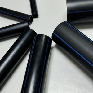 Custom Logo Or Length DN125mm HDPE <strong>Pipes</strong> For Drainage High Pressure Hot Melting Connection - Product Image 2