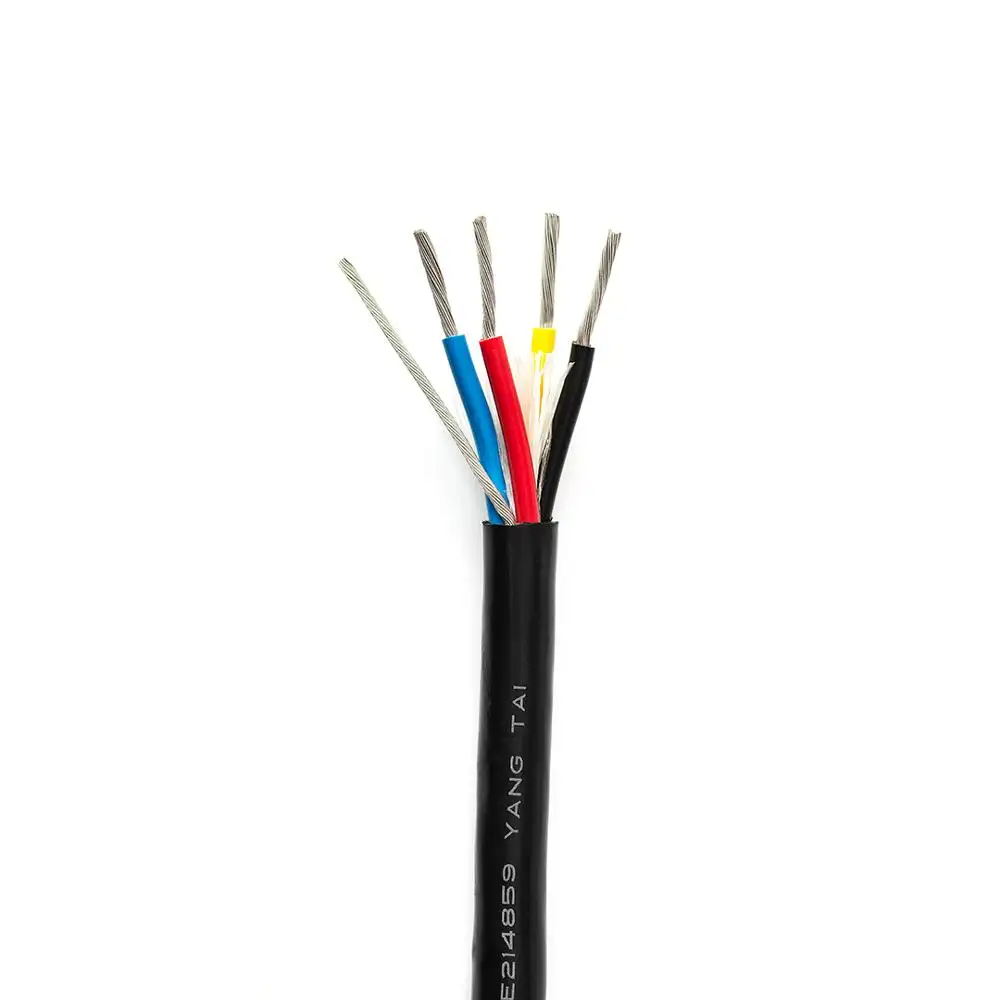 UL2586 4C*14AWG 4 Core PVC Control Cable Shielded Twisted Pair Cable