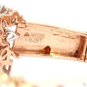 Pulsera de Diamantes de Oro Premium para Mujer, Diseño Clásico, Acabado Pulido Brillante, Ligera, Cómoda, Elegante, Joyería de Moda, Regalo - Product Image 3