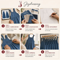 Pabrik Joydressing Gaun Linen Wanita Custom, Polos Kasual, Tali Dapat Disesuaikan, Saku, Berlapis, Midi Dress OEM ODM
