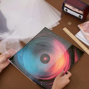 Crystal Clear PP Recyclable Gravure Printed Sleeves for <b>Vinyl</b> Records - Product Image 3