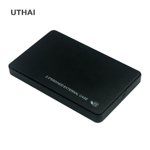UTHAI - <span class=keywords><strong>Carcasa</strong></span> Externa <span class=keywords><strong>para</strong></span> <span class=keywords><strong>Disco</strong></span> <span class=keywords><strong>Duro</strong></span> Móvil USB 3.0, <span class=keywords><strong>para</strong></span> SSD Mecánico <span class=keywords><strong>de</strong></span> 2.5 Pulgadas, con Puerto Serial SATA, sin Tornillos ni Herramientas - Product Image 2