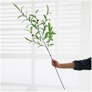 Planta Artificial, Pared Verde Artificial, Jardinería China, Etiqueta Personalizada, Resistente a los Rayos UV, Cementerios, Hoja de Bonsái Artificial en Venta - Product Image 2