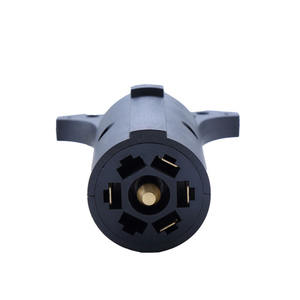 Nouvelle condition 7 voies lame à 5 voies adaptateur plat remplacement 12-24V pièces en plastique pour remorques - Product Image 1