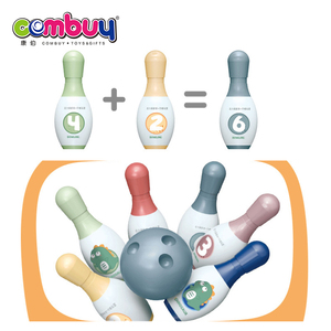 Jeu de <span class=keywords><strong>bowling</strong></span> en plastique souple pour enfants, jeu de sport d'intérieur pour bébé, <span class=keywords><strong>jouet</strong></span> - Product Image 4