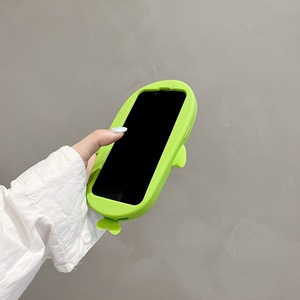 Custodia per telefono con simpatico cartone animato 3D pantofole da squalo per <span class=keywords><strong>iPhone</strong></span> 16 15 14 13 12 <span class=keywords><strong>11</strong></span> Pro <span class=keywords><strong>Cover</strong></span> in Silicone morbido e divertente - Product Image 2