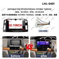 Cadre d'autoradio direct usine pour TOYOTA ESTIMA TARAGO 2006 – Cadre d'écran de voiture, cadre audio, cadre autoradio Android