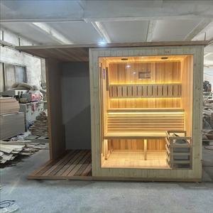 Moderne Design Hemlock Houten Stoomdouche Cabine <span class=keywords><strong>Sauna</strong></span> Voor Villa Badkamer Toepassing - Product Image 6