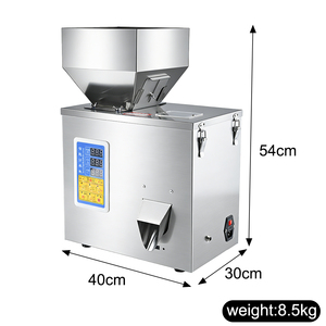 Máquina automática de llenado de polvo y gránulos para mesa, con pesaje automático para café, azúcar, sal, especias y harina - Product Image 3