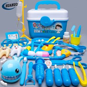 Juego de Juguetes de Doctor para Niños a <span class=keywords><strong>Precio</strong></span> Económico, Simulación de Medicina, Kits de Doctor Educativos Tempranos con Caja de Plástico - Product Image 2