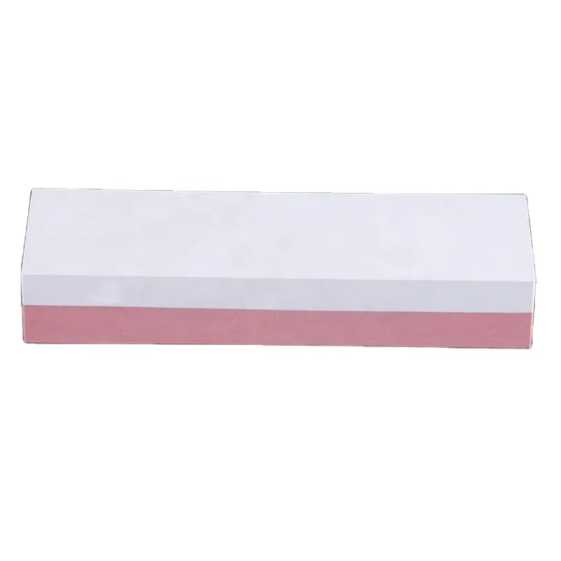 Piedra de afilar de corindón blanco, Premium, Rosa, con caja de plástico
