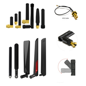 Antenne Wi-Fi externe en caoutchouc haute performance 2,4 GHz 5,8 GHz 3dBi 5dBi 12dBi longue portée pour routeur, qualité usine - Product Image 1