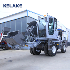 New Condition 2.6m Self-loading Concrete Mixer Truck With Engine & Pump Automatic Feeding High Efficiency - Product Image 1