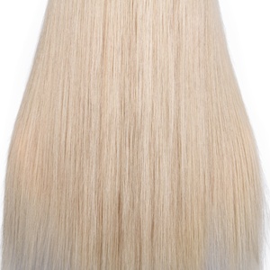 Chất lượng cao 24 "tóc vàng làm tóc đào tạo đầu mannequin 30% tóc thật của con người + Miễn phí kẹp bán buôn - Product Image 5