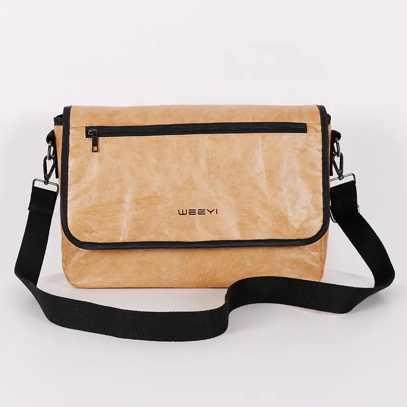 Custom best Eco-Friendly waterproof tvyek laptop messenger shoulder bag